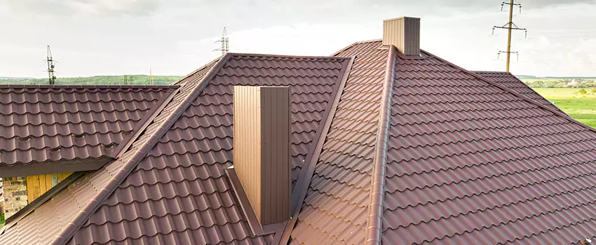 Residential Chimney Flashing Restoration in Pawtucket, RI