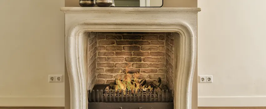 Vintage-style Fireplace Redesign in Pawtucket, Rhode Island