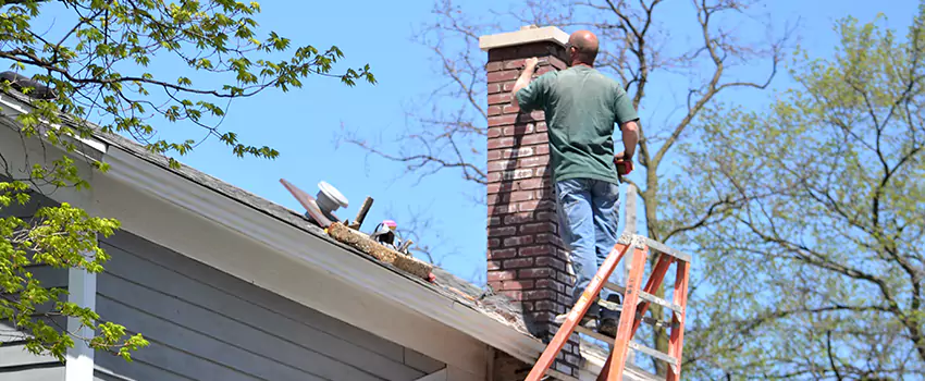 Vinyl and PVC Chimney Flashing Installation in Pawtucket, RI