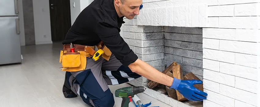 Fireplace Damaged Damper Frame Repair Services in Pawtucket, Rhode Island