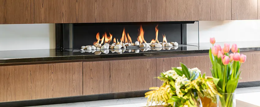 Double-height Fireplace Design Refurbishment in Pawtucket, Rhode Island